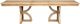 Magnussen Home® Coventry Honey Maple Trestle Dining Table-4