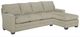Temple Furniture Customizable Remington 2-Piece Right-Arm Facing Chaise Sectional-0