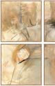 Classic Home Ochre II 4-Piece Painting by Buddy Whitlock Set-1