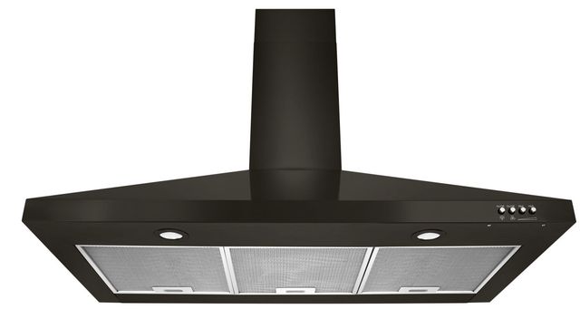 Maytag® 36" Black Stainless Wall Mount Range Hood-3