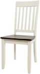 Jofran Inc. Decatur Lane Autumn Brown/White Dining Side Chair-3