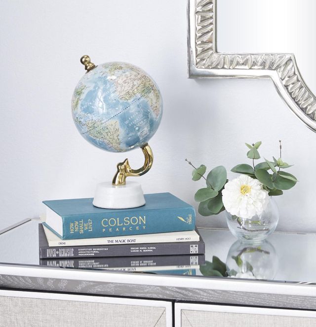 Deco Marche Blue 11" Globe-4