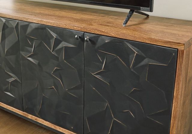 Signature Design by Ashley® Dorannby Black/Brown Accent Cabinet-6