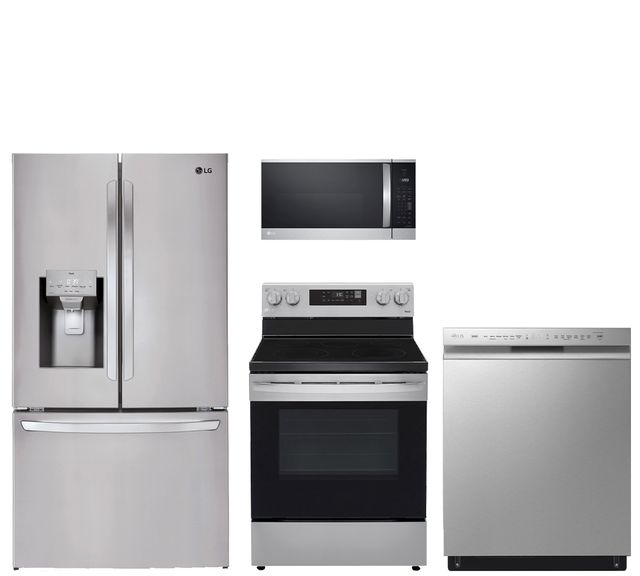 LG 4 Piece Stainless Steel Kitchen Package-0