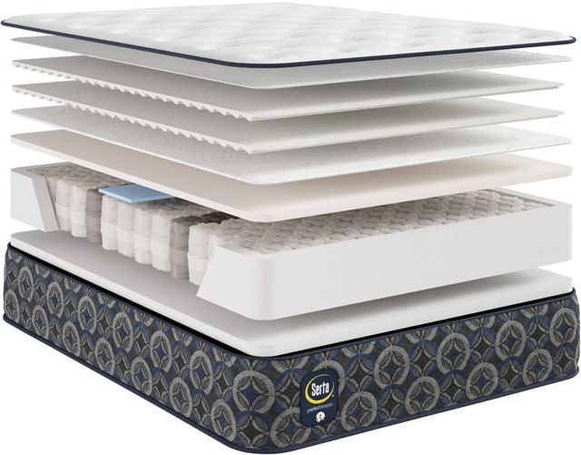 Serta® Cascade Canyon 13" Innerspring Medium Tight Top Queen Mattress-2