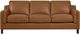 Hydeline® Bella Cognac Brown Sofa-0