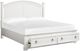 Magnussen Home® Kingston Whisper White King Panel Storage Bed-2