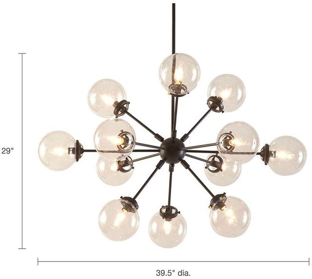Olliix by INK+IVY Antique Bronze Paige Chandelier-4
