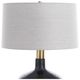 Uttermost® Flanagan Matte Black Table Lamp-4