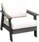 Enclover Hazelnut Black/White Club Chair-0