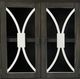Vintage Furniture Carly 4-Door Console with Glass-1