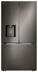 LG 36" 25.5 Cu. Ft. PrintProof™ Black Stainless Steel Counter Depth French Door Refrigerator-0