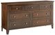 Archbold Furniture Customizable Amish Essentials Belmont Cherry Dresser-0