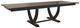Mavin Customizable 38" x 84" Concave Extendable Dining Table with 12" Leaf-0