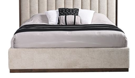 Country View Woodworking Customizable Verrado 1A King Panel Bed-1