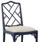 Furniture Classics Sawyer Beige/Blue Dining Side Chair-1