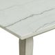 Elements International Bette White Dining Table-3
