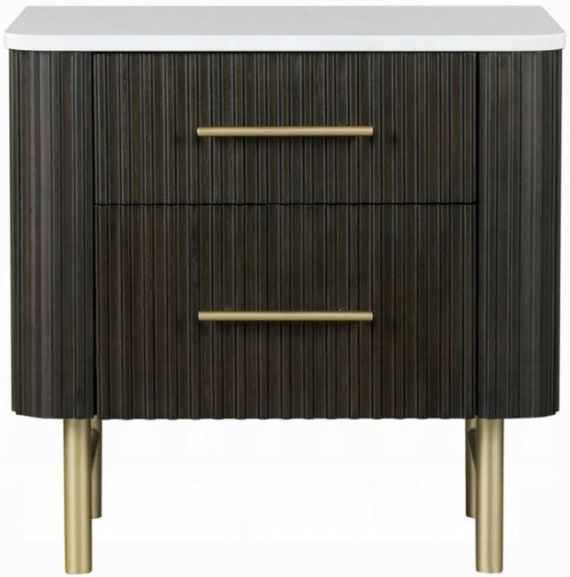 ACME Furniture Clayten Espresso/White Nightstand-3