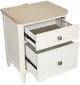 Magnussen Home® Echo Isles Driftwood and Sea Pearl Telephone Table-3