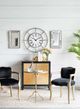 A & B Home Marion Silver Square Mirror-2