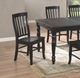 Winners Only® Quails Run Ebony Rake Side Chair-1