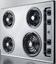 Summit® 30" Chrome Electric Cooktop-1