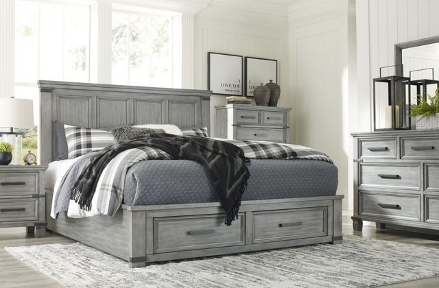 Signature Design by Ashley® Russelyn Gray Queen Storage Bed-7