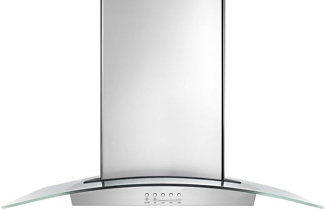 Maytag® 36" Stainless Steel Modern Glass Wall Mount Range Hood