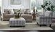 Fusion Furniture Kittery Dove 93" Sofa with Chaise-1