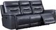 Leather Italia™ Bullard Gray Power Reclining Sofa-0