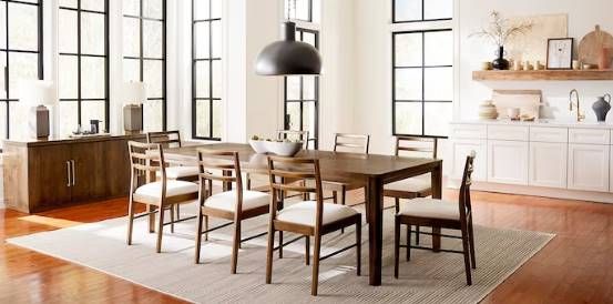 Bassett® Furniture BenchMade Origins Dandridge Sable 36" Rectangle Dining Table with Two Leaf-1