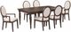 TOV Furniture Mila 2-Piece Beige/Dark Brown Dining Side Chair Set-1