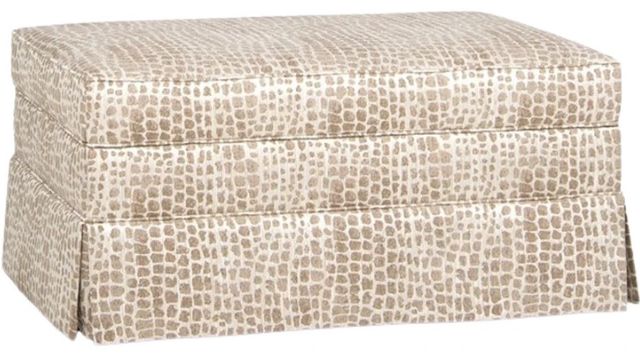 Smith Brothers Customizable 900 Storage Ottoman with Skirt-0