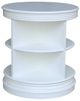 John Thomas Furniture® Destinations Library Pure White Round End Table-1
