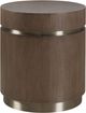 Hooker® Furniture Commerce and Market Roll With It Dark Round End Table-0
