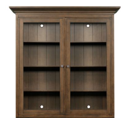 Hammary® Structures Sable Double Display Cabinet-1