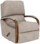 Flexsteel® Woodlawn Silver Overcast Swivel Gliding Recliner-0