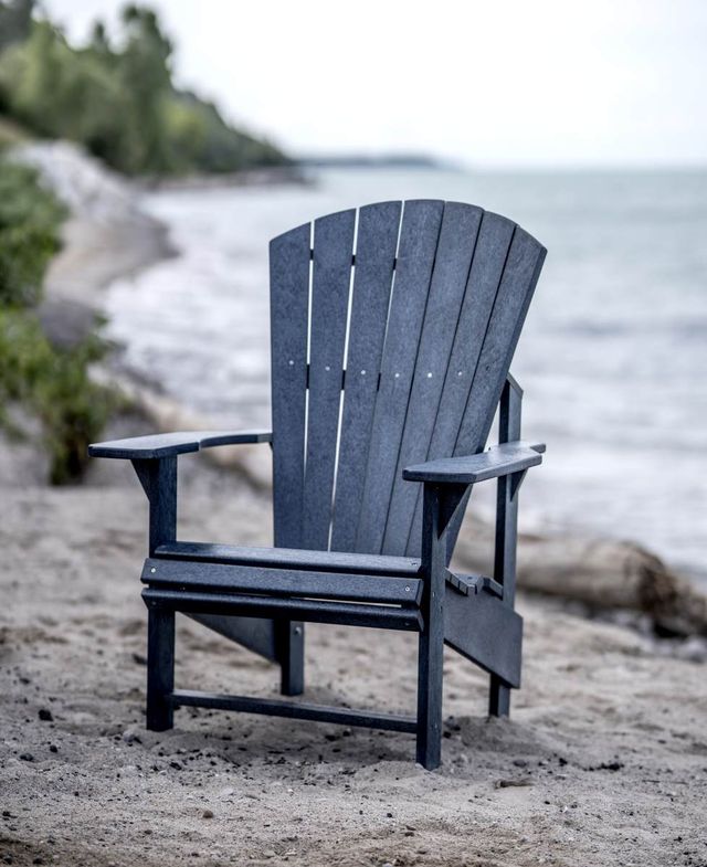 C.R. Plastic Generation Line Navy Upright Adirondack-2