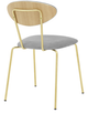 Armen Living Neo 2-Piece Gray Dining Chairs-1