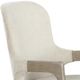 New Classic® Home Furnishings Gwendolyn Cerused Taupe Dining Arm Chair-2