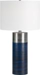Renwil® Glint Blue And Antique Silver Plated Table Lamp-1