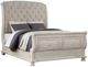 Avalon Furniture Barton Creek Off White King Upholstered Sleigh Bed-0