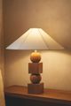 LH Home Skye Geometric Natural Table Lamp-4