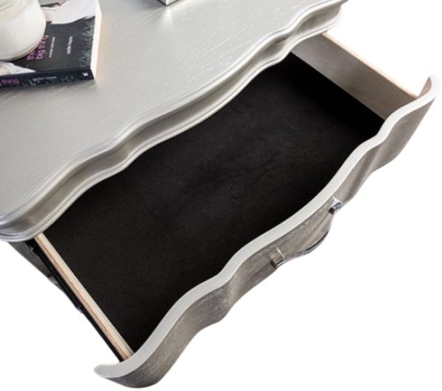 Furniture of America® Melodi Parc Silver Chest-3