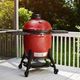 Kamado Joe® Big Joe III 24" Red Freestanding Charcoal Grill-5