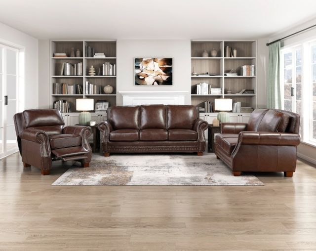 Homelegance® Remington Brown Sofa-1