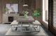 Riverside Furniture Intrigue Gray/Hazelwood/White Upholstered Dining Bench-4