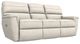 La-Z-Boy® Ava Ivory Power Reclining Sofa with Headrest-0