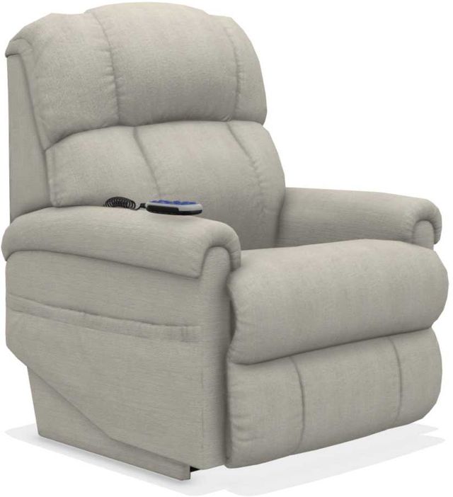 La-Z-Boy® Pinnacle Platinum Pearl Power Lift Recliner-0