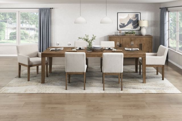 Homelegance® Matisse Brown Dining Table-1